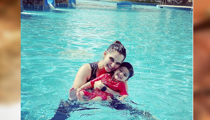 Sania Mirza shares candid picture with son Izhaan from Dubai getaway