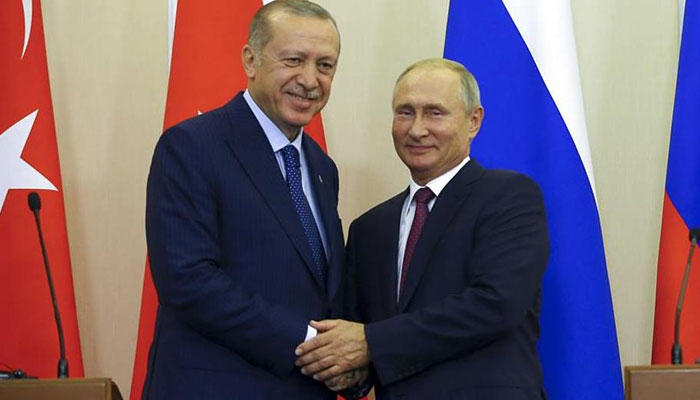 Erdogan urges Putin to restrain violence of Syria regime in Idlib