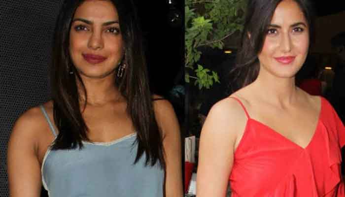 Katrina Kaif and Priyanka Chopra pose for a perfect selfie