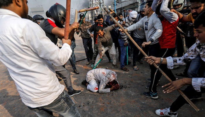 Hindutva mobs hungry for blood run amok in Indian capital 