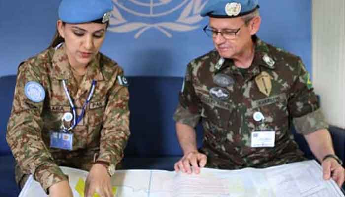 Pakistani female major says working with UN peacekeeping mission an honour for women