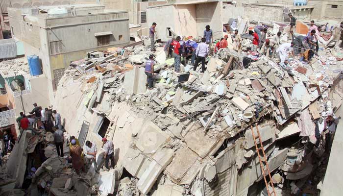 Karachi buildings collapse: Death toll rises to 27, as 51 others wounded