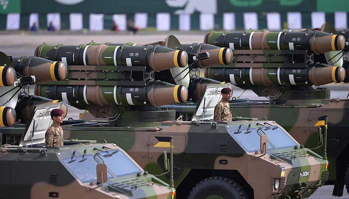 Pakistan 11th largest arms importer in the world, claims research institute