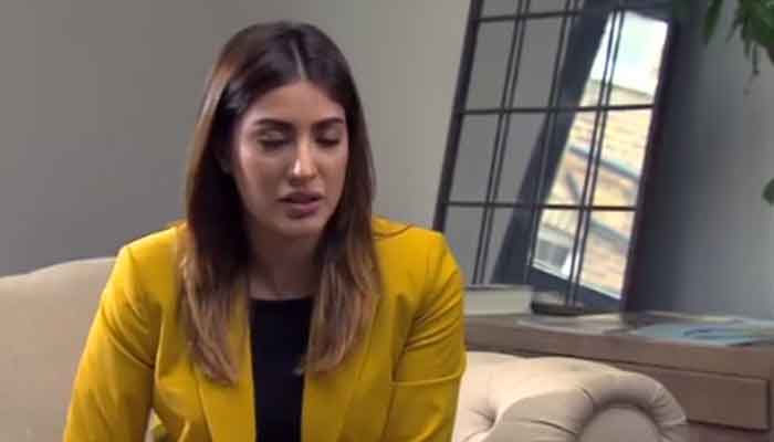 Mehwish Hayat records interview for BBC show produced by Angelina Jolie 