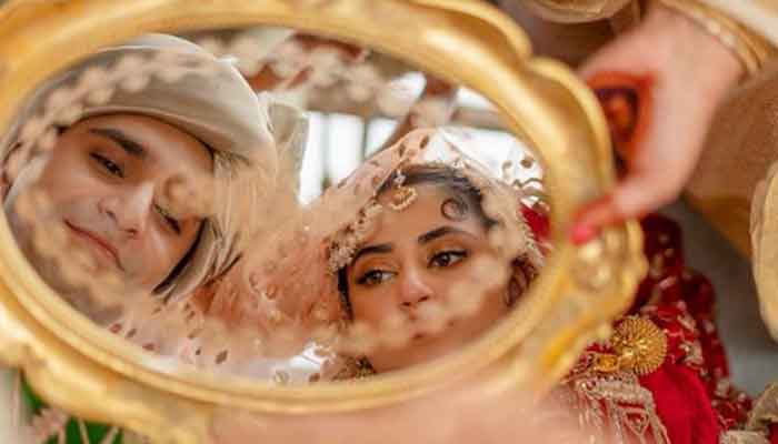 Sajal Ali and Ahad Raza Mir treat fans with new photos from their wedding  