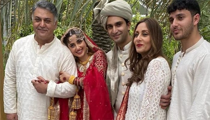 Inside Sajal Ali and Ahad Raza Mir s fairytale wedding
