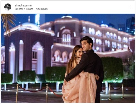 Ahad Raza Mir expresses his feelings about marrying Sajal Ali in THIS Insta post