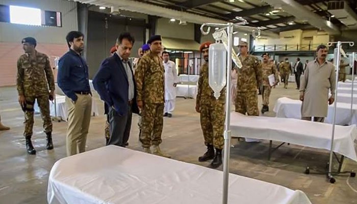 Health experts question wisdom of setting up field hospital at Karachi's Expo Centre 