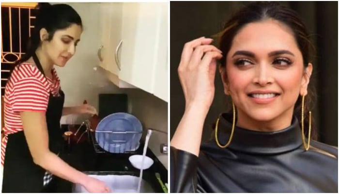 Deepika Padukone accuses Katrina Kaif of 'plagiarism' but all in good fun