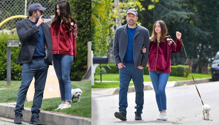 Ben Affleck Girlfriend Ana De Armas Caught On Camera While Enjoying A Romantic Stroll