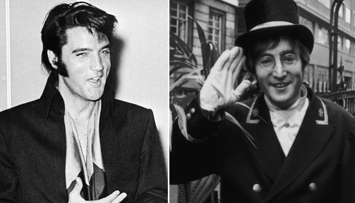 John Lennon and Elvis Presley: bad blood between the legends