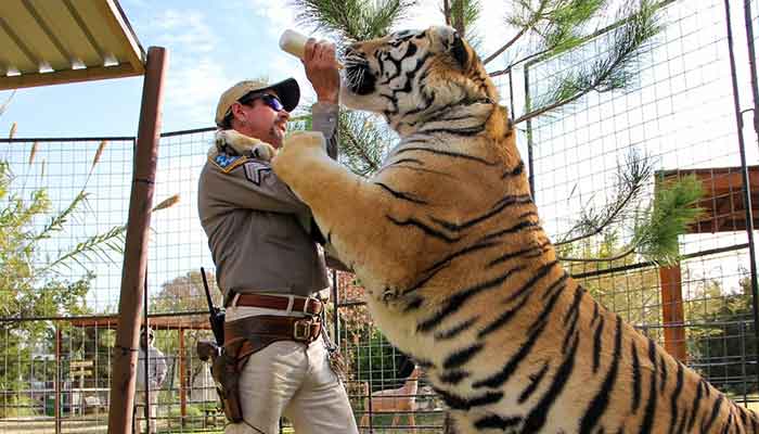 Joe Exotic, Netflix's Tiger King star, hospitalised after contracting coronavirus 