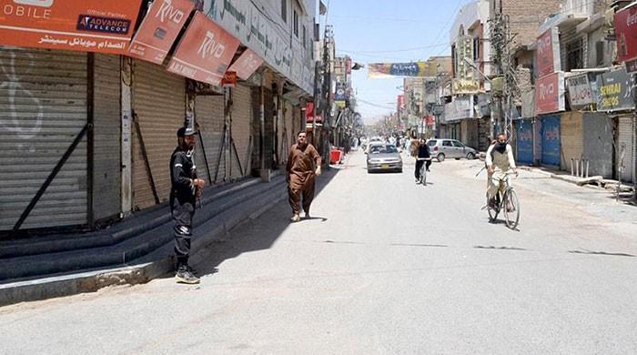 A widow in Balochistan waits for help during the lockdown