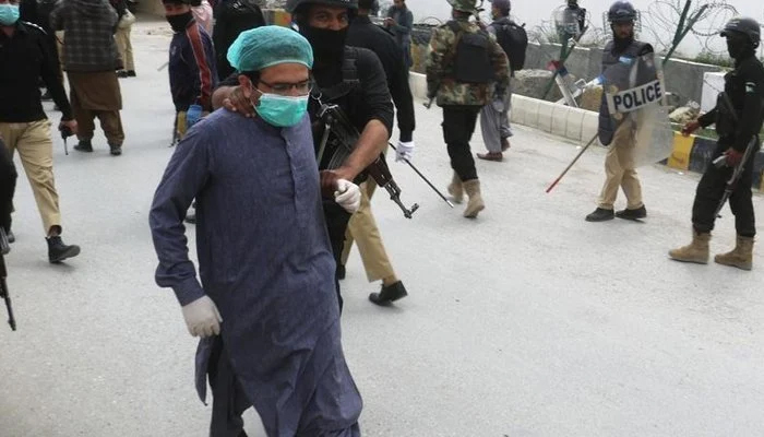 YDA hold rally in Quetta against police brutality, chants slogans against govt 