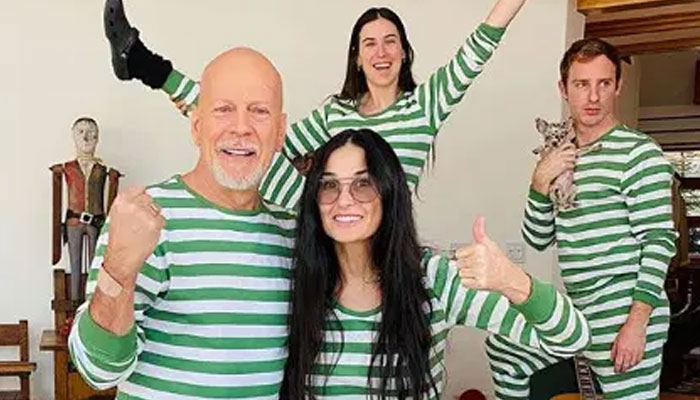 Bruce Willis reunites with ex-wife Demi Moore, shaves daughter’s head