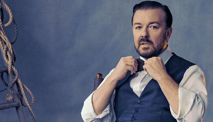 Ricky Gervais chides rich stars kicking up a fuss about quarantine from lavish mansions