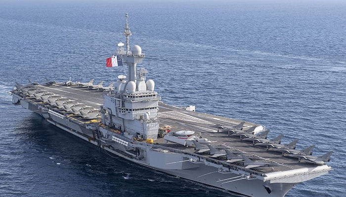 Sailors on French aircraft carrier COVID-19 positive