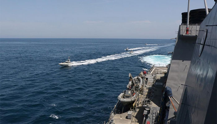11 Iranian vessels came dangerously close to military ships in Gulf: US