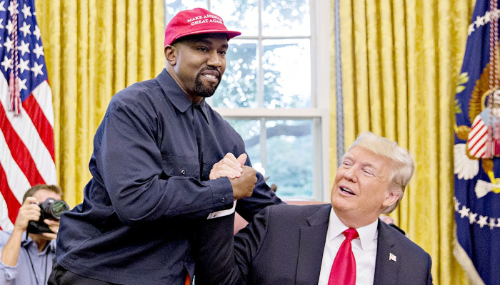 Kanye West's first presidential vote will be for Donald Trump