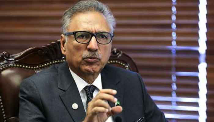 President Alvi says mosques will remain open for tarawih, urges precaution while observing prayers