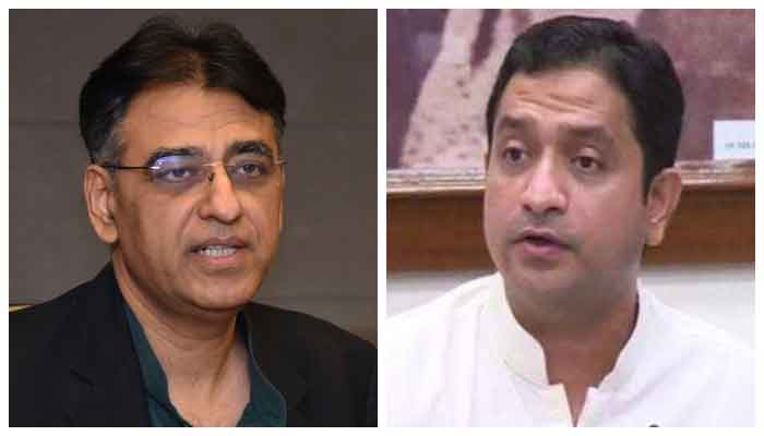 Asad Umar terms Khurram Sher Zaman’s statement on Sindh coronavirus figures as ‘irresponsible’