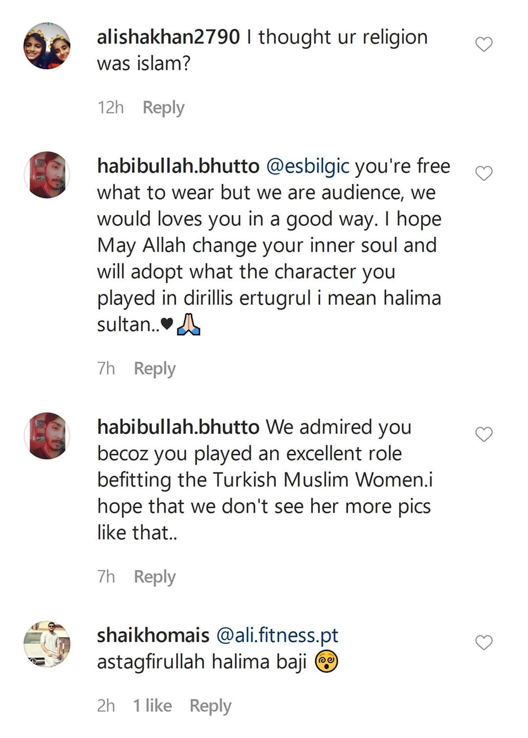 Pakistani fans take to moral policing 'Ertugrul' stars over Instagram pictures 