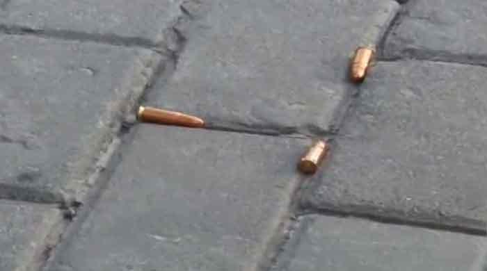 Unidentified men throw bullets at Rawalpindi protest against MSR's arrest