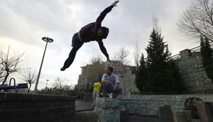  Parkour athelete arrested for committing 'vulgar' acts on Tehran's rooftops