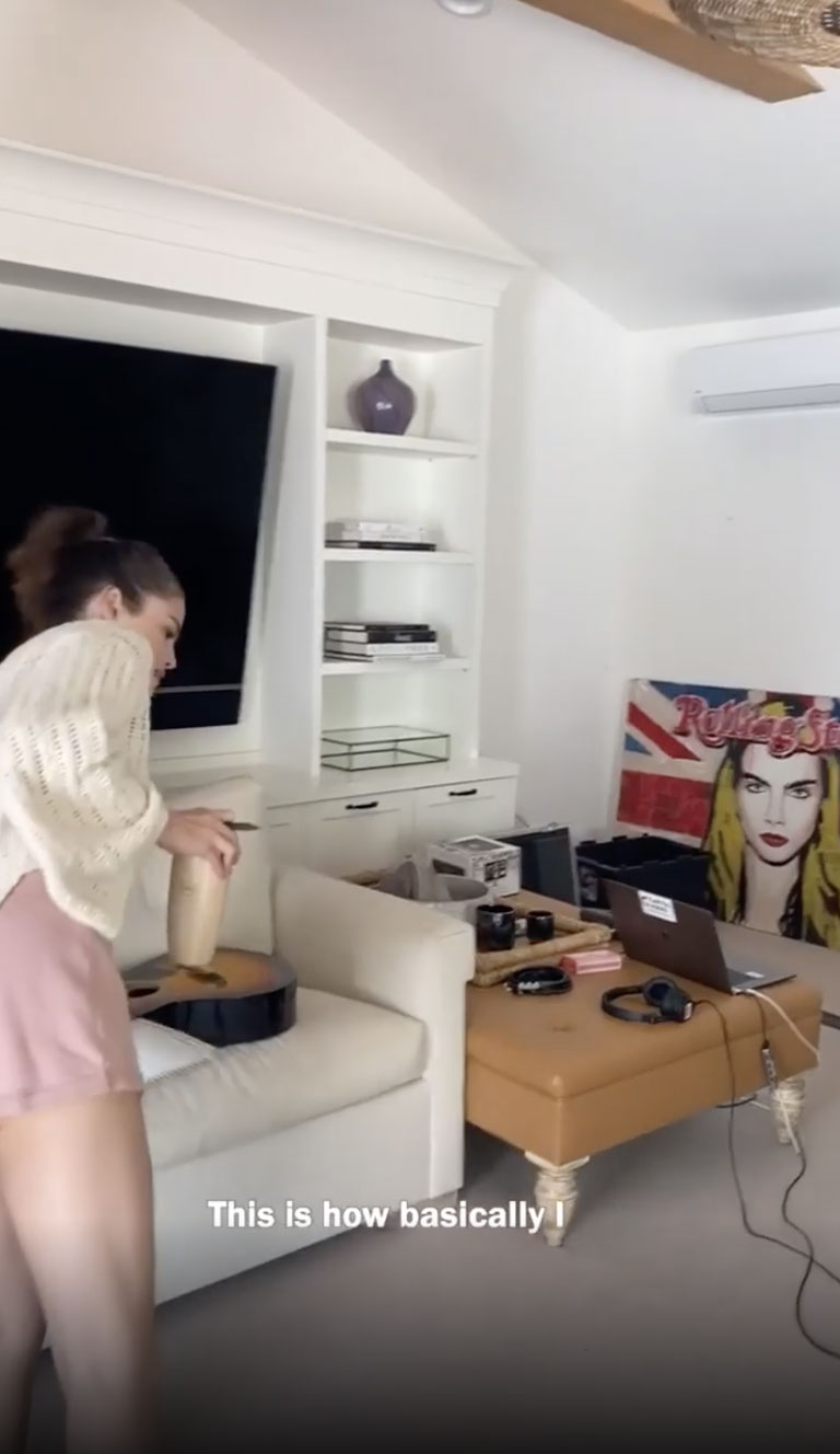 Selena Gomez gives a detailed virtual house tour amid lockdown