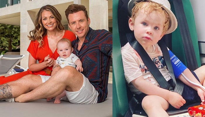 Danny Jones’ wife Georgia reveals son Cooper suffered bloody injury in accident