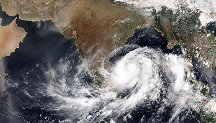 At least 95 killed as fierce cyclone hits India and Bangladesh