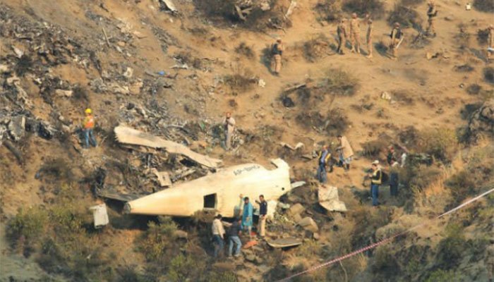 Major plane crashes in Pakistan's aviation history