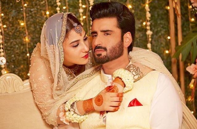 Pakistani stars Hina Altaf, Aagha Ali tie the knot in stunning nikkah ceremony