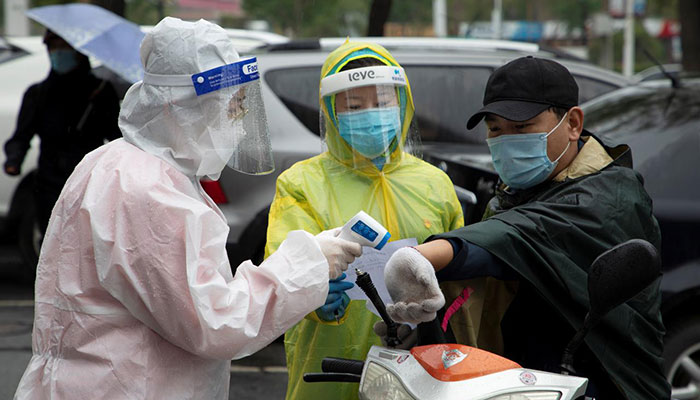 No new cases reported in China for first time since pandemic began