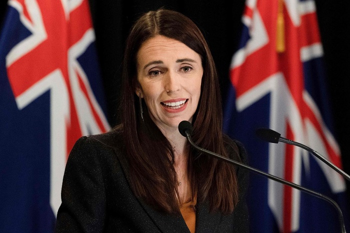 New Zealand's Jacinda Ardern calmly handles earthquake situation on live TV