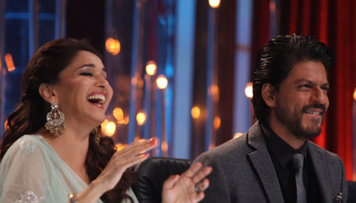 Madhuri ecstatic after Shah Rukh Khan likes her song ‘Candle’