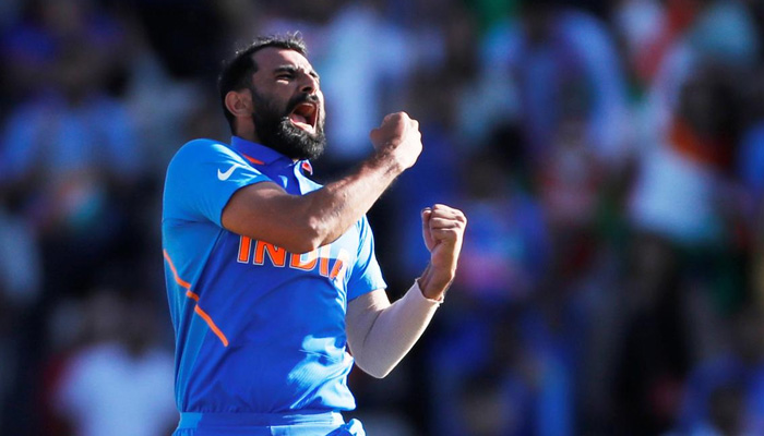 India's Mohammad Shami indifferent to saliva ban