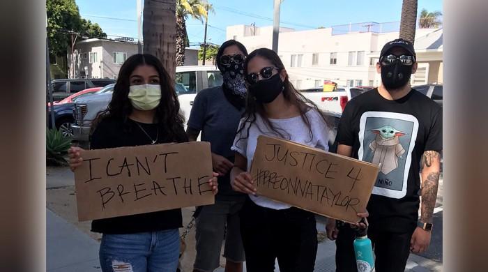 British-Pakistanis support Black Lives Matter movement, ask for justice for George Floyd