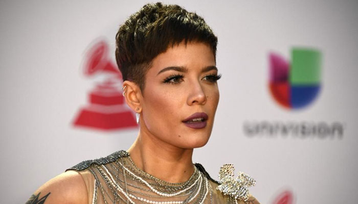  Halsey is on the frontline, offering support to injured US protesters