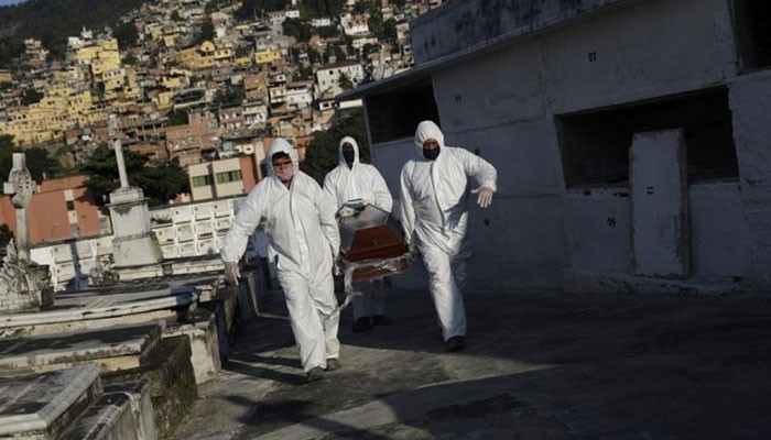 Coronavirus claims 1,239 lives in last 24 hours in Brazil, deaths top ...