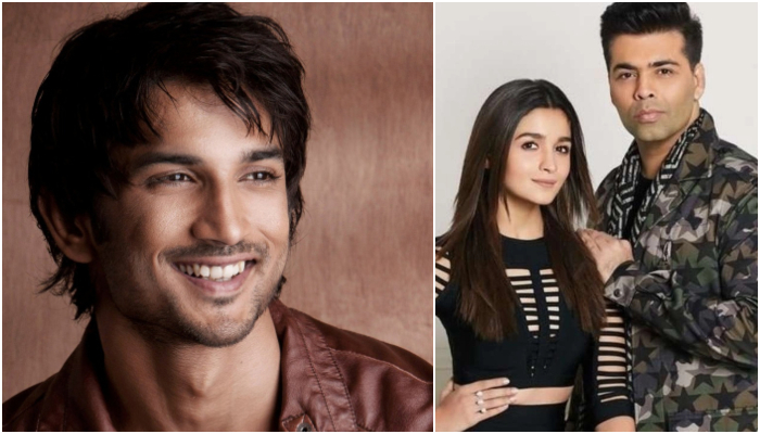 Alia Bhatt, Karan Johar, SRK accused of shedding 'fake tears' for Sushant Singh Rajput