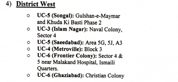 Two-week lockdown in Karachis coronavirus hotspots begins
