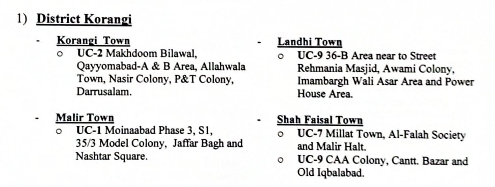 Two-week lockdown in Karachis coronavirus hotspots begins
