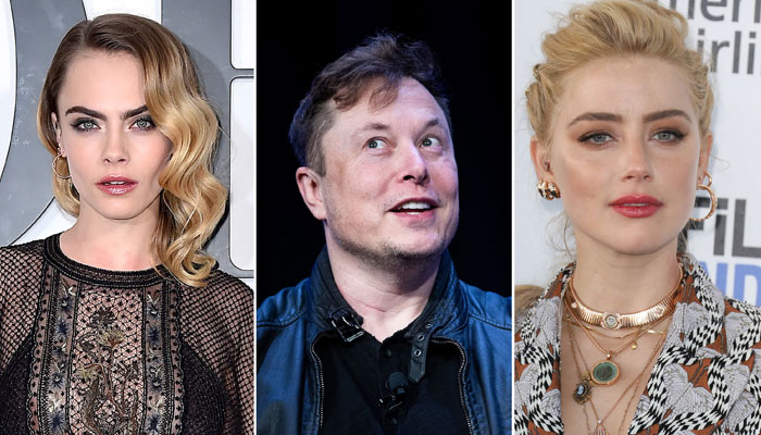 Elon Musk denies 'three-way affair' with Amber Heard and Cara Delevingne