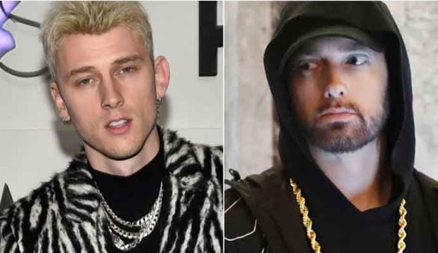 Eminem disses Machine Gun Kelly in new version of 'Bang'