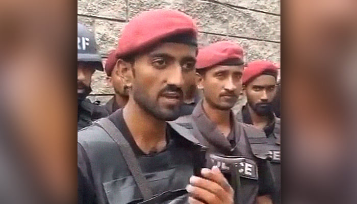 Video: Karachi’s hero police officer describes gun battle with PSX attackers