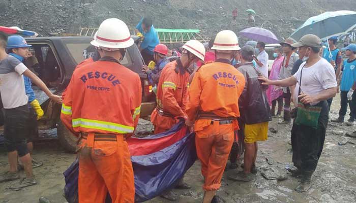 At least 113 killed in Myanmar as jade mine collapses