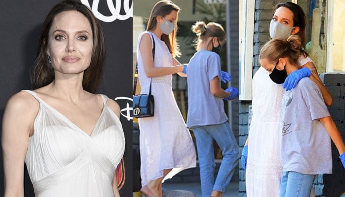 Angelina Jolie seen for first time in months as she goes shopping with daughter