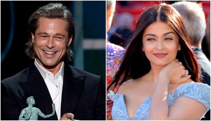 Brad Pitt confessed he wants to work with Aishwarya Rai in a Bollywood film