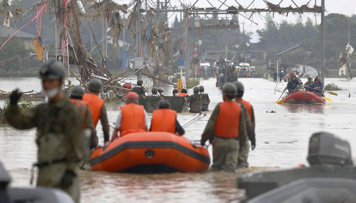 Many dead, missing in Japan's heavy rain, floods, mudslides 